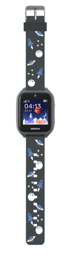 Super-G Active Pro Grey with purple bracelet