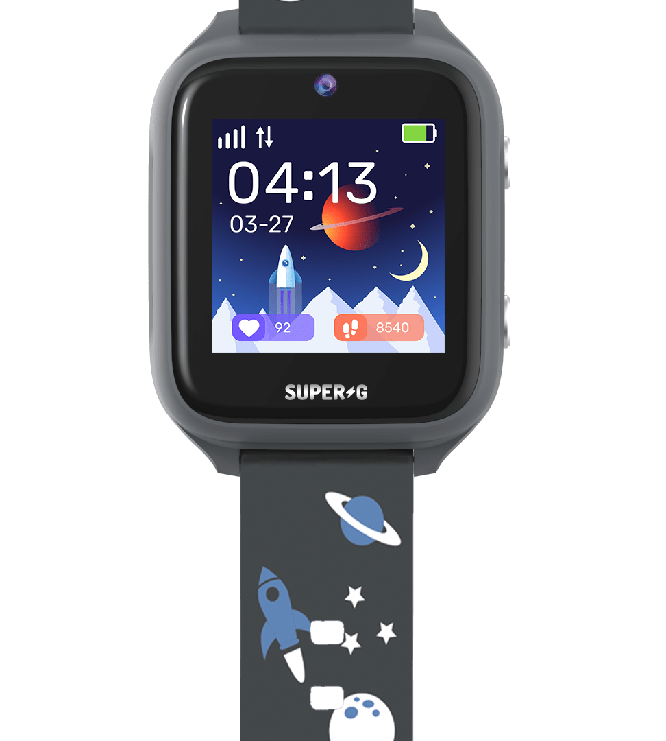 Super-G Active Pro series watchband Gray Rockets 